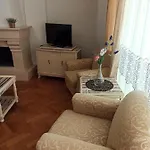 Golden Mirror In Apartment