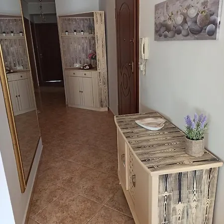 Apartment Golden Mirror In